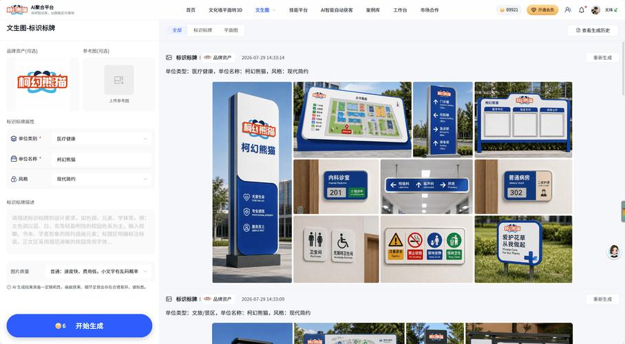ai赋能标识设计新赛道!柯幻熊猫ai助力广告行业高效出图落地